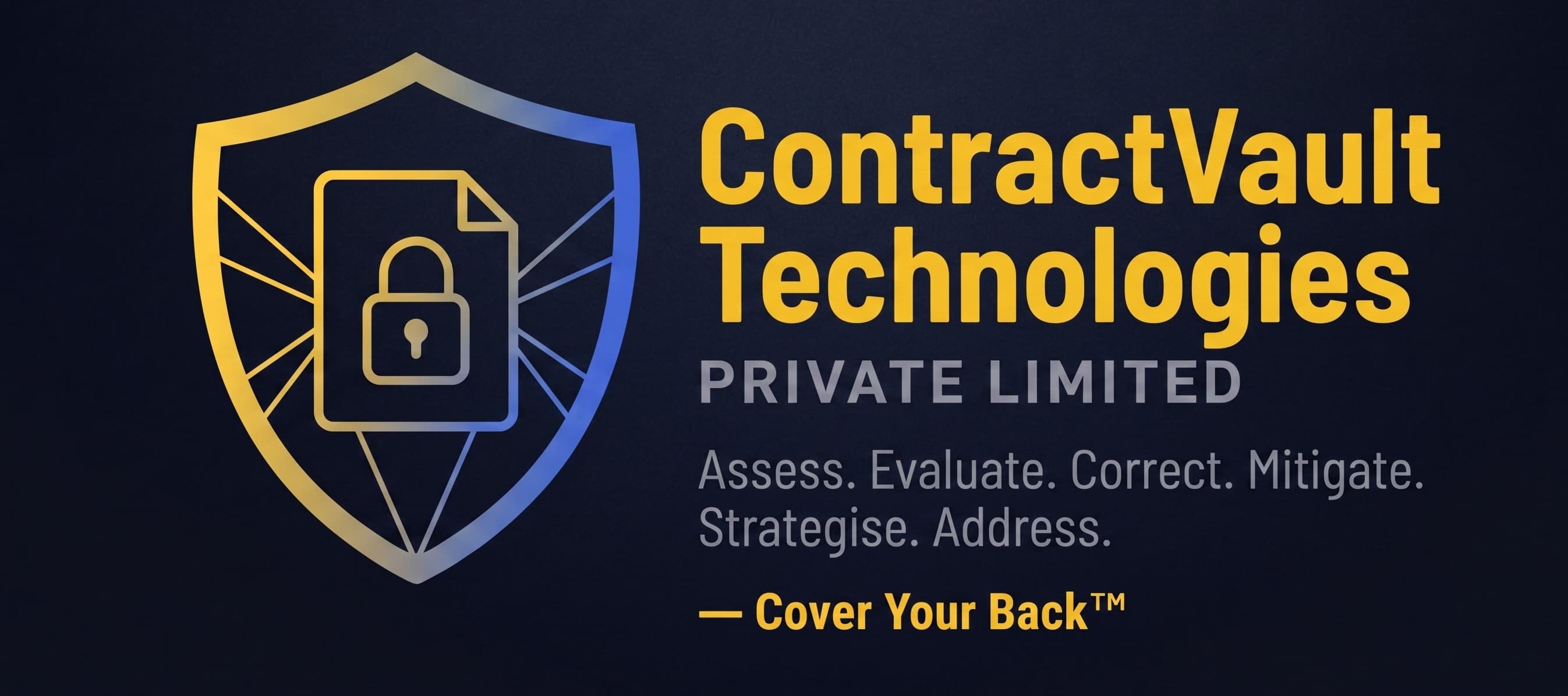 ContractVault Technologies Private Limited brand lockup
